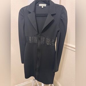 Almost Famous Black Mini Dress